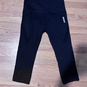 Gymshark Midnight Black Capri Pants